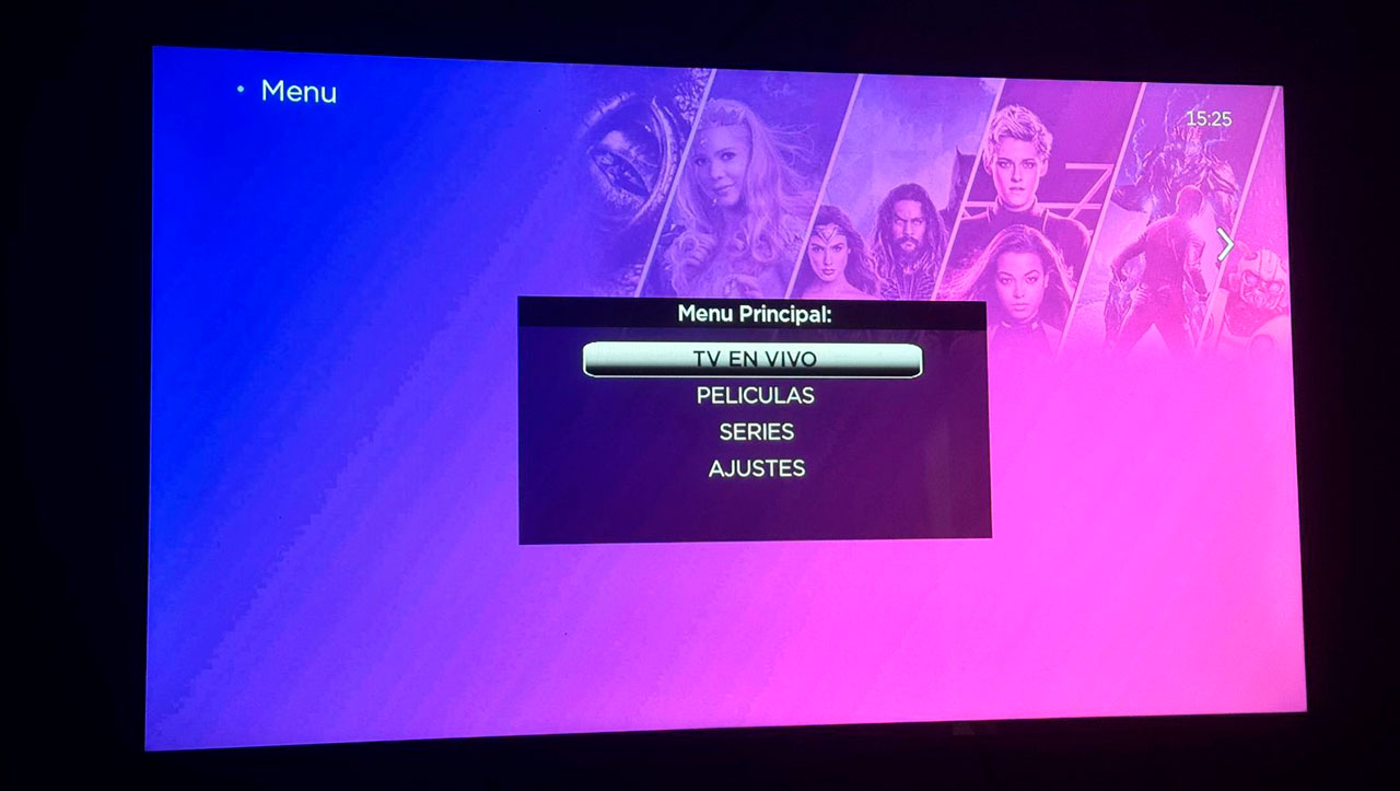 Disfruta la programación de IPTV Roku